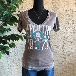 Affliction V-neck Tee